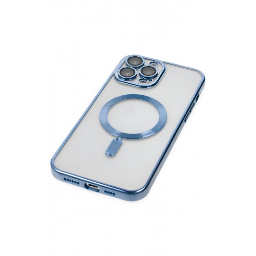 Newface iPhone 14 Pro Kılıf Kross Magneticsafe Kapak - Sierra Blue Newface iPhone 14 Pro Kılıf Kross Magneticsafe Kapak - Sierra Blue