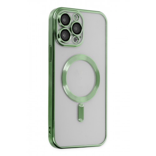 Newface iPhone 14 Pro Max Kılıf Kross Magneticsafe Kapak - Koyu Yeşil Newface iPhone 14 Pro Max Kılıf Kross Magneticsafe Kapak - Koyu Yeşil