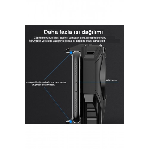 Newface DL06 Radyatör Telefon Soğutucu Fan Newface DL06 Radyatör Telefon Soğutucu Fan