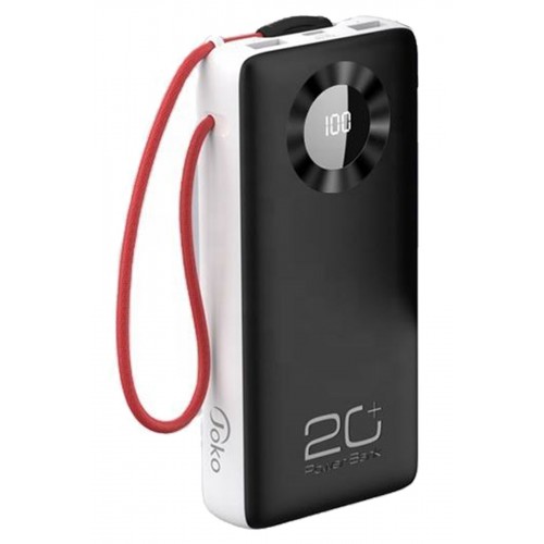 Konfulon J08 Powerbank 20.000 mAh - Beyaz Konfulon J08 Powerbank 20.000 mAh - Beyaz