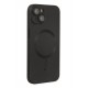 Newface iPhone 14 Plus Kılıf Moshi Lens Magneticsafe Silikon - Siyah