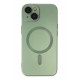 Newface iPhone 14 Plus Kılıf Moshi Lens Magneticsafe Silikon - Yeşil