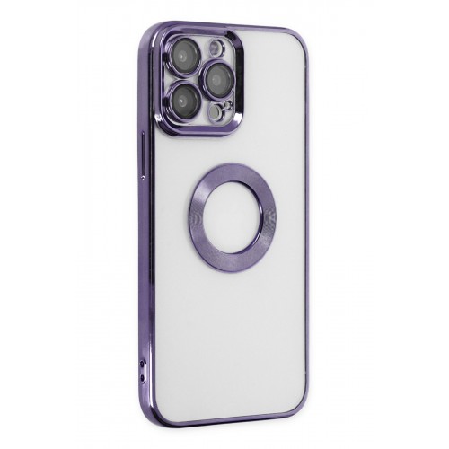 Newface iPhone 14 Pro Kılıf Slot Silikon - Mor Newface iPhone 14 Pro Kılıf Slot Silikon - Mor