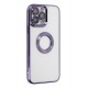 Newface iPhone 14 Pro Kılıf Slot Silikon - Mor Newface iPhone 14 Pro Kılıf Slot Silikon - Mor