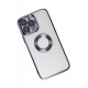 Newface iPhone 14 Pro Kılıf Slot Silikon - Mor Newface iPhone 14 Pro Kılıf Slot Silikon - Mor