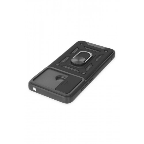 Newface Xiaomi Redmi 10C Kılıf Pars Lens Yüzüklü Silikon - Siyah Newface Xiaomi Redmi 10C Kılıf Pars Lens Yüzüklü Silikon - Siyah