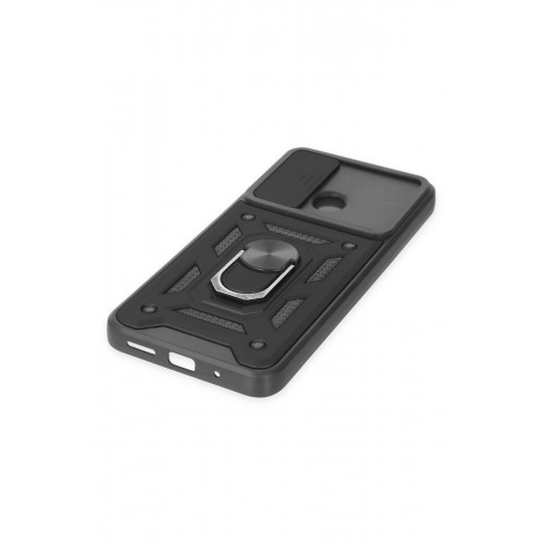 Newface Xiaomi Redmi 10C Kılıf Pars Lens Yüzüklü Silikon - Siyah Newface Xiaomi Redmi 10C Kılıf Pars Lens Yüzüklü Silikon - Siyah