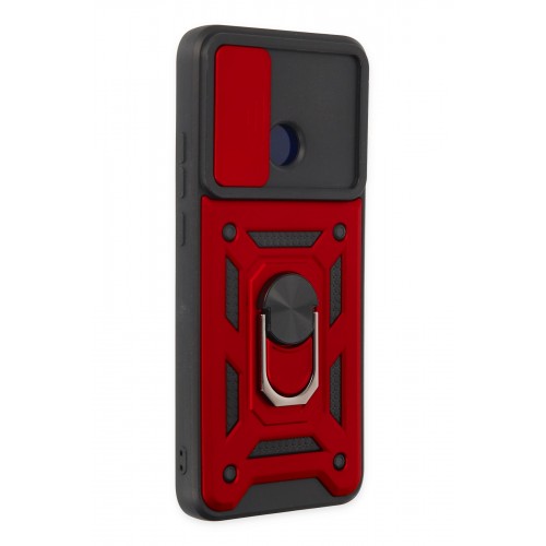 Newface Xiaomi Redmi 10C Kılıf Pars Lens Yüzüklü Silikon - Kırmızı Newface Xiaomi Redmi 10C Kılıf Pars Lens Yüzüklü Silikon - Kırmızı
