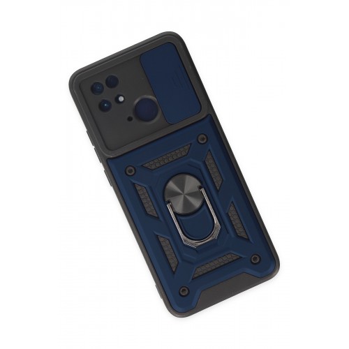 Newface Xiaomi Redmi 10C Kılıf Pars Lens Yüzüklü Silikon - Lacivert Newface Xiaomi Redmi 10C Kılıf Pars Lens Yüzüklü Silikon - Lacivert