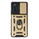 Newface Xiaomi Mi 11T Kılıf Pars Lens Yüzüklü Silikon - Gold