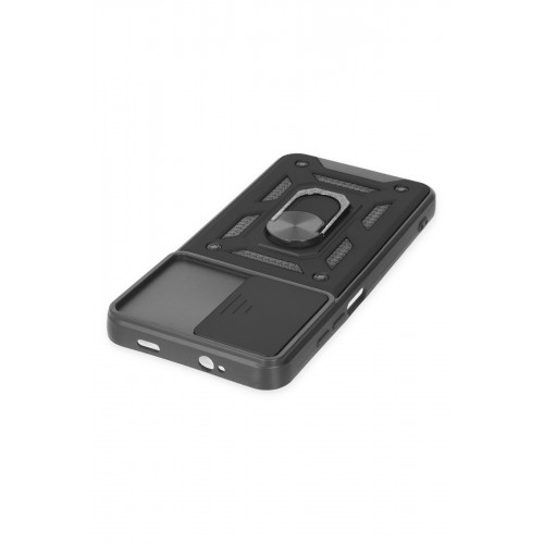 Newface Xiaomi Redmi Note 9 4G Kılıf Pars Lens Yüzüklü Silikon - Siyah Newface Xiaomi Redmi Note 9 4G Kılıf Pars Lens Yüzüklü Silikon - Siyah
