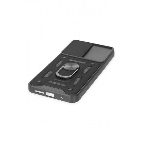 Newface Xiaomi Redmi Note 9 4G Kılıf Pars Lens Yüzüklü Silikon - Siyah Newface Xiaomi Redmi Note 9 4G Kılıf Pars Lens Yüzüklü Silikon - Siyah