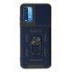 Newface Xiaomi Redmi Note 9 4G Kılıf Pars Lens Yüzüklü Silikon - Lacivert Newface Xiaomi Redmi Note 9 4G Kılıf Pars Lens Yüzüklü Silikon - Lacivert