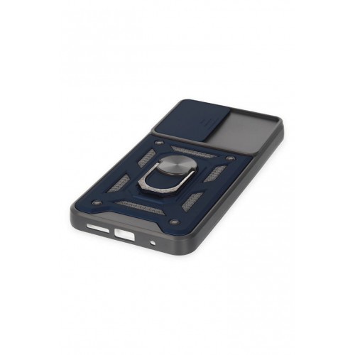 Newface Xiaomi Redmi Note 9 4G Kılıf Pars Lens Yüzüklü Silikon - Lacivert Newface Xiaomi Redmi Note 9 4G Kılıf Pars Lens Yüzüklü Silikon - Lacivert
