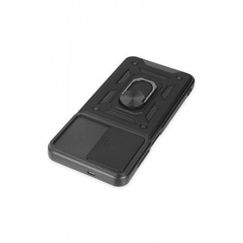 Newface Samsung Galaxy A04S Kılıf Pars Lens Yüzüklü Silikon - Siyah Newface Samsung Galaxy A04S Kılıf Pars Lens Yüzüklü Silikon - Siyah