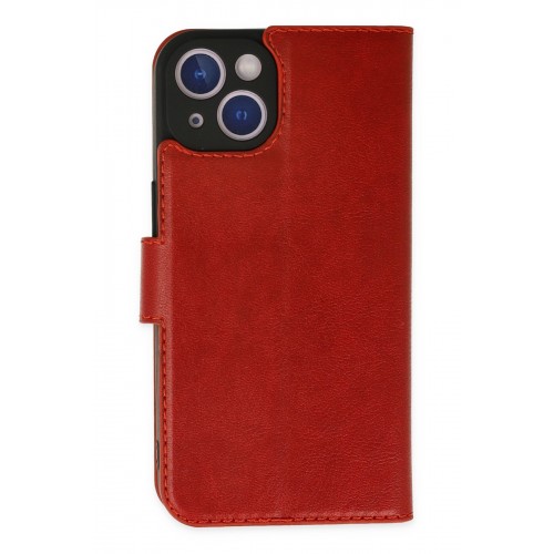 Newface iPhone 14 Plus Kılıf Trend S Plus Kapaklı Kılıf - Kırmızı Newface iPhone 14 Plus Kılıf Trend S Plus Kapaklı Kılıf - Kırmızı