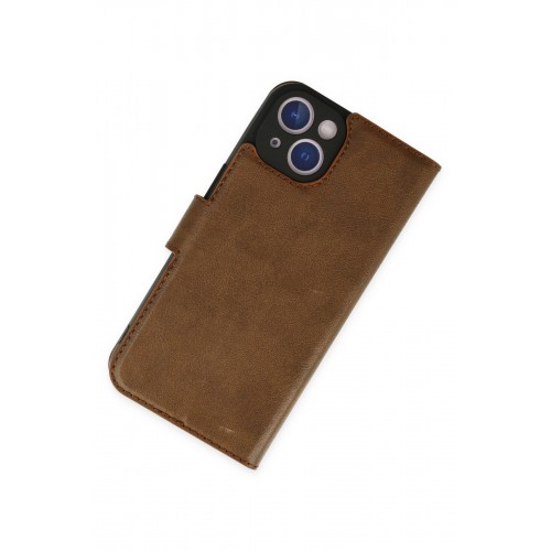 Newface iPhone 14 Plus Kılıf Trend S Plus Kapaklı Kılıf - Taba Newface iPhone 14 Plus Kılıf Trend S Plus Kapaklı Kılıf - Taba