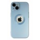 Newface iPhone 14 Plus Kılıf Vamos Lens Silikon - Mavi