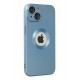 Newface iPhone 14 Plus Kılıf Vamos Lens Silikon - Mavi