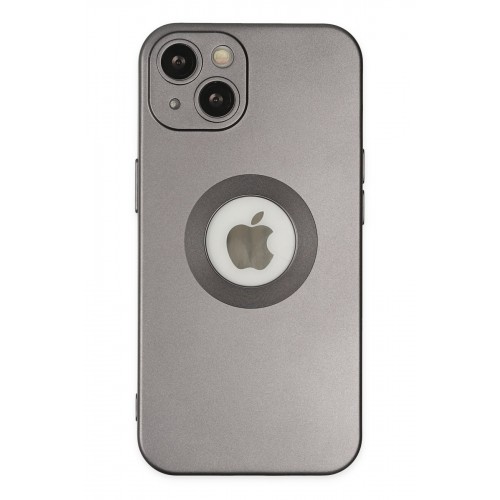 Newface iPhone 14 Plus Kılıf Vamos Lens Silikon - Gri