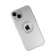Newface iPhone 14 Plus Kılıf Vamos Lens Silikon - Gümüş Newface iPhone 14 Plus Kılıf Vamos Lens Silikon - Gümüş