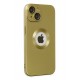 Newface iPhone 14 Plus Kılıf Vamos Lens Silikon - Gold
