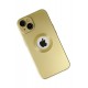 Newface iPhone 14 Plus Kılıf Vamos Lens Silikon - Gold