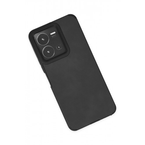 Newface Vivo Y35 Kılıf Loop Deri Silikon - Siyah Newface Vivo Y35 Kılıf Loop Deri Silikon - Siyah