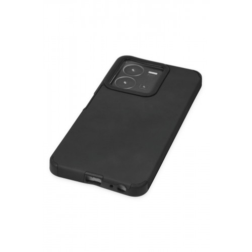 Newface Vivo Y35 Kılıf Loop Deri Silikon - Siyah Newface Vivo Y35 Kılıf Loop Deri Silikon - Siyah