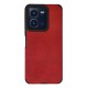 Newface Vivo Y35 Kılıf Loop Deri Silikon - Kırmızı Newface Vivo Y35 Kılıf Loop Deri Silikon - Kırmızı
