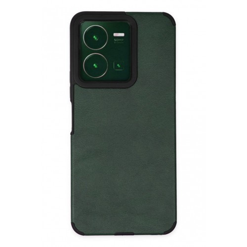 Newface Vivo Y22S Kılıf Loop Deri Silikon - Yeşil Newface Vivo Y22S Kılıf Loop Deri Silikon - Yeşil