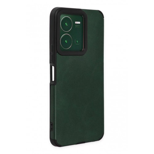 Newface Vivo Y22S Kılıf Loop Deri Silikon - Yeşil Newface Vivo Y22S Kılıf Loop Deri Silikon - Yeşil