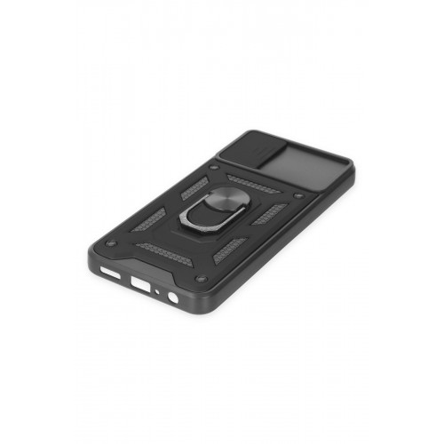 Newface Samsung Galaxy A04 Kılıf Pars Lens Yüzüklü Silikon - Siyah Newface Samsung Galaxy A04 Kılıf Pars Lens Yüzüklü Silikon - Siyah