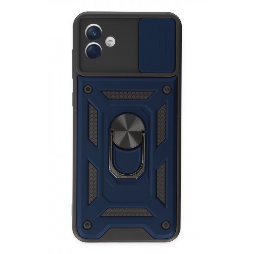 Newface Samsung Galaxy A04 Kılıf Pars Lens Yüzüklü Silikon - Lacivert Newface Samsung Galaxy A04 Kılıf Pars Lens Yüzüklü Silikon - Lacivert