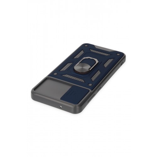 Newface Samsung Galaxy A04 Kılıf Pars Lens Yüzüklü Silikon - Lacivert Newface Samsung Galaxy A04 Kılıf Pars Lens Yüzüklü Silikon - Lacivert