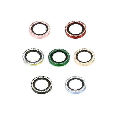 Newface iPhone 14 Pro Max Diamond Kamera Lens - Yeşil Newface iPhone 14 Pro Max Diamond Kamera Lens - Yeşil