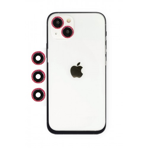 Newface iPhone 14 Shine Kamera Lens - Kırmızı Newface iPhone 14 Shine Kamera Lens - Kırmızı