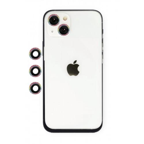 Newface iPhone 14 Plus Shine Kamera Lens - Rainbow Newface iPhone 14 Plus Shine Kamera Lens - Rainbow