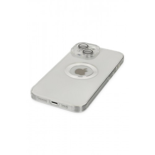 Newface iPhone 13 Kılıf Santa Lens Silikon - Şeffaf Newface iPhone 13 Kılıf Santa Lens Silikon - Şeffaf