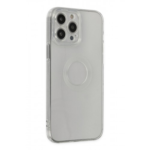 Newface iPhone 13 Pro Max Kılıf Santa Lens Silikon - Şeffaf Newface iPhone 13 Pro Max Kılıf Santa Lens Silikon - Şeffaf