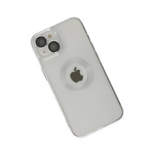 Newface iPhone 14 Plus Kılıf Santa Lens Silikon - Şeffaf Newface iPhone 14 Plus Kılıf Santa Lens Silikon - Şeffaf
