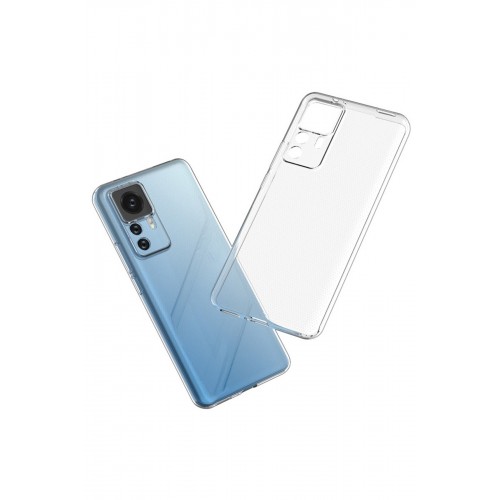Newface Xiaomi Mi 12T Pro Kılıf Lüx Şeffaf Silikon Newface Xiaomi Mi 12T Pro Kılıf Lüx Şeffaf Silikon