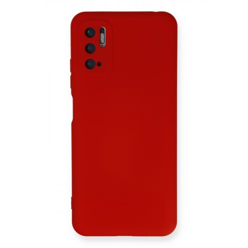 Newface Xiaomi Redmi Note 11 SE Kılıf Nano içi Kadife Silikon - Kırmızı Newface Xiaomi Redmi Note 11 SE Kılıf Nano içi Kadife Silikon - Kırmızı
