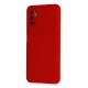 Newface Xiaomi Redmi Note 11 SE Kılıf Nano içi Kadife Silikon - Kırmızı Newface Xiaomi Redmi Note 11 SE Kılıf Nano içi Kadife Silikon - Kırmızı