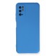 Newface Xiaomi Redmi Note 11 SE Kılıf Nano içi Kadife Silikon - Mavi Newface Xiaomi Redmi Note 11 SE Kılıf Nano içi Kadife Silikon - Mavi