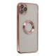 Newface iPhone 11 Pro Kılıf Slot Silikon - Rose Gold