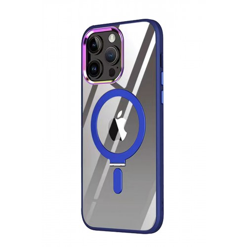 Newface iPhone 14 Pro Kılıf Mudo Magneticsafe Standlı Kapak - Lacivert Newface iPhone 14 Pro Kılıf Mudo Magneticsafe Standlı Kapak - Lacivert