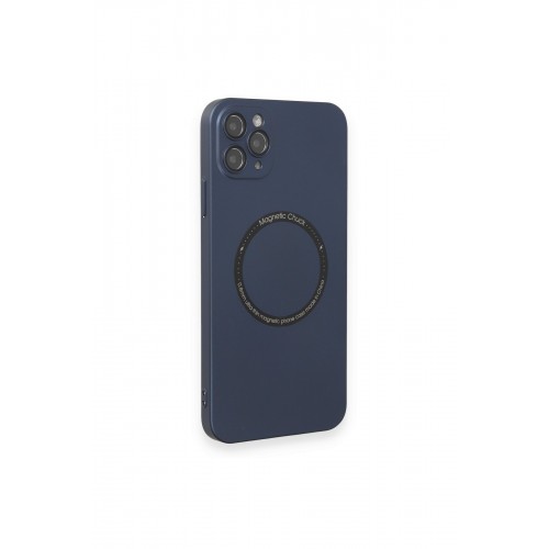 Newface iPhone 11 Pro Max Kılıf Jack Magneticsafe Lens Silikon - Lacivert Newface iPhone 11 Pro Max Kılıf Jack Magneticsafe Lens Silikon - Lacivert