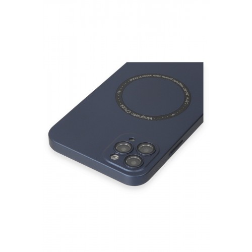 Newface iPhone 11 Pro Max Kılıf Jack Magneticsafe Lens Silikon - Lacivert Newface iPhone 11 Pro Max Kılıf Jack Magneticsafe Lens Silikon - Lacivert