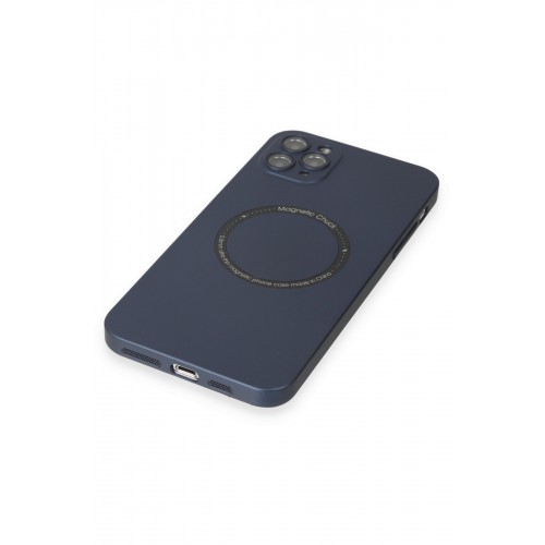 Newface iPhone 11 Pro Max Kılıf Jack Magneticsafe Lens Silikon - Lacivert Newface iPhone 11 Pro Max Kılıf Jack Magneticsafe Lens Silikon - Lacivert